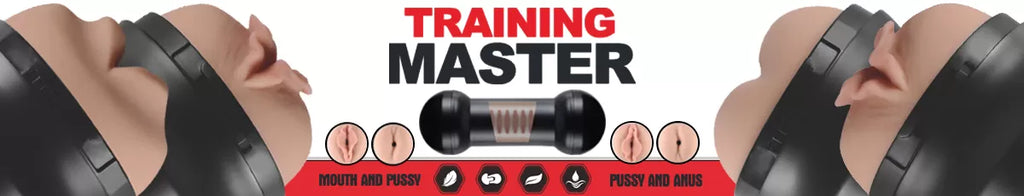 Tutma ve Saklama Dumbell Kutulu Çift Taraflı Anal Vajina Girişli Gerçekçi Mastürbatör 22 CM