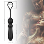 Adele - Şarjlı Güçlü Titreşim Motorlu Prostat veya G Spot Uyarıcı Penis Halkalı Anal Vibratör