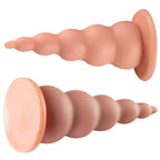 Magnum - King Size Realistic Anal Plug Dev Boyut Gerçekçi Doku Realistik Anal Tıkaç 19x6 CM