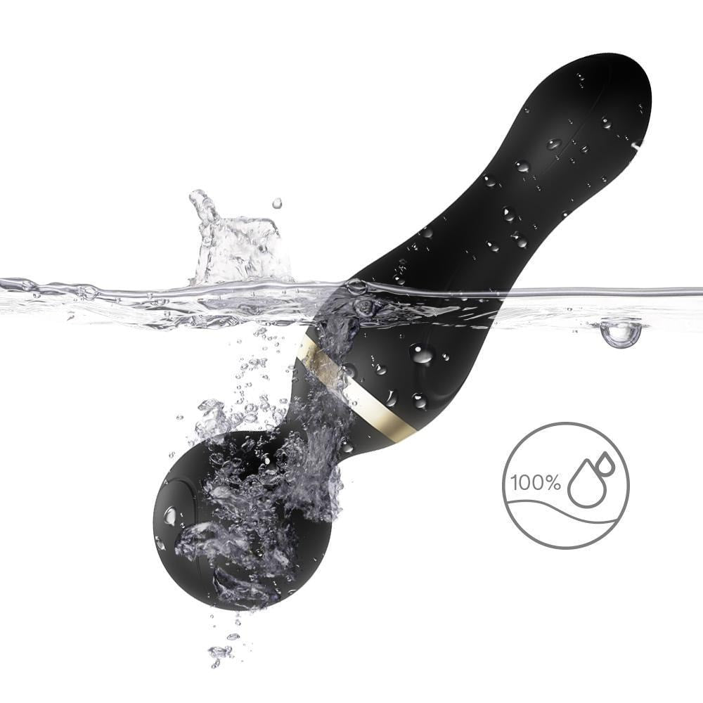 Freeza - Şarjlı 360° Esnek Başlı Vibratör Magic Wand Massager Çok Sessiz Masaj Aleti