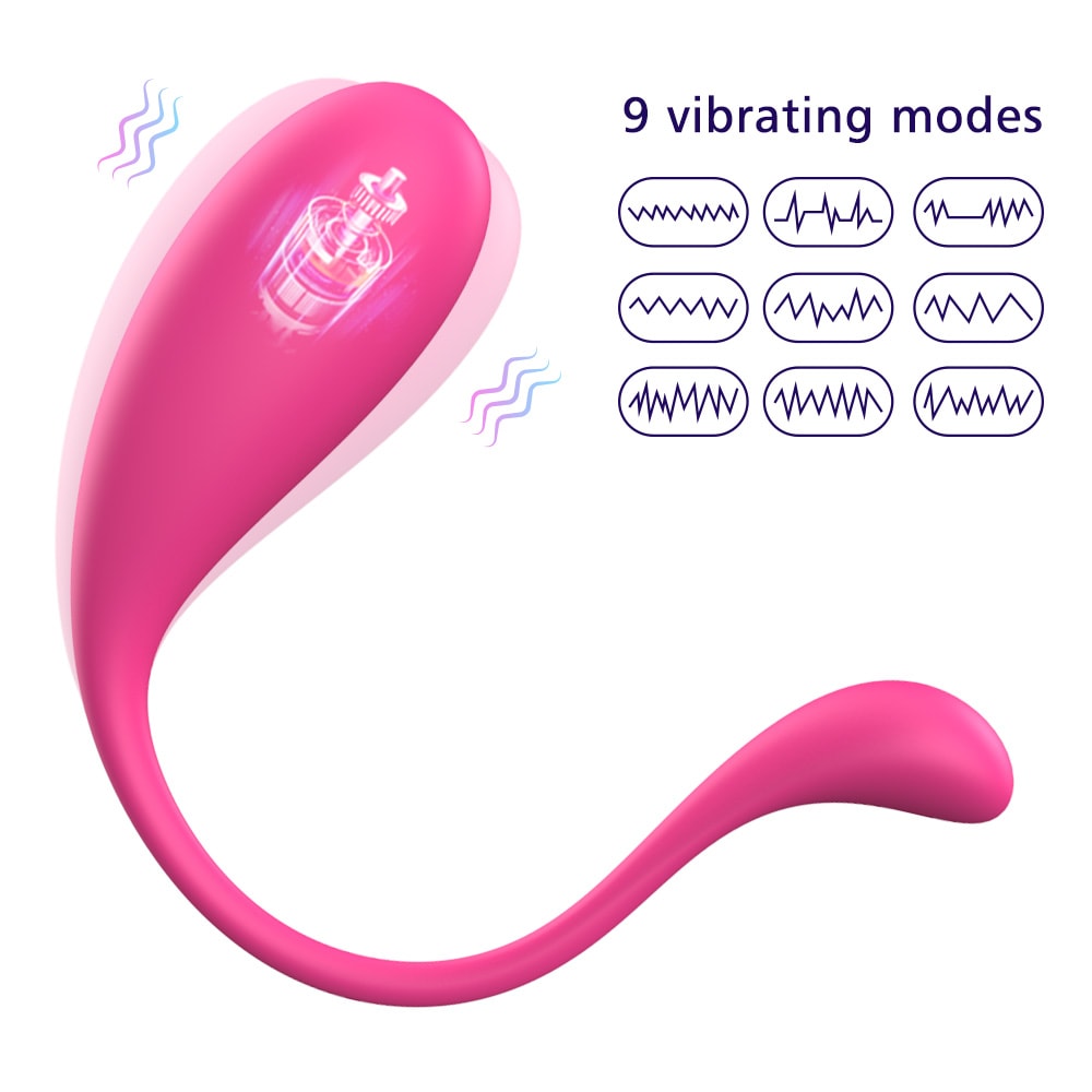 Lophin App - Şarjlı Telefon Kontrollü Güçlü Titreşimli Çok Sessiz G Spot Uyarıcı Giyilebilir Mini Vibratör