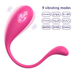 Lophin App - Şarjlı Telefon Kontrollü Güçlü Titreşimli Çok Sessiz G Spot Uyarıcı Giyilebilir Mini Vibratör