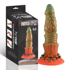 Monster Cock Werewolf - Silicone Realistic Animal Dildo Silikon Gerçekçi Doku Kurt Adam Yapay Penis 21x3.8 CM