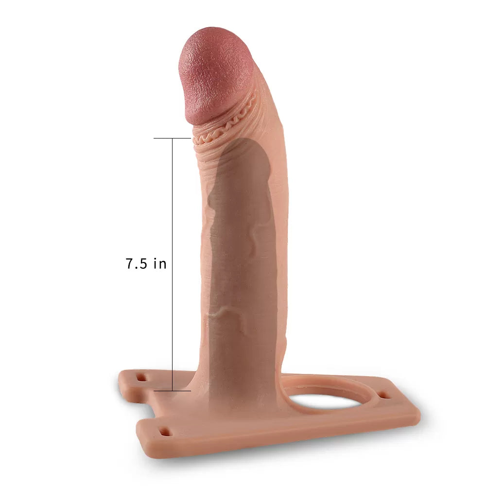 Hollow G - Yumuşak Doku İçi Boş Realistik Strapon Dildo Kemerli Belden Bağlamalı Gerçekçi Yapay Penis