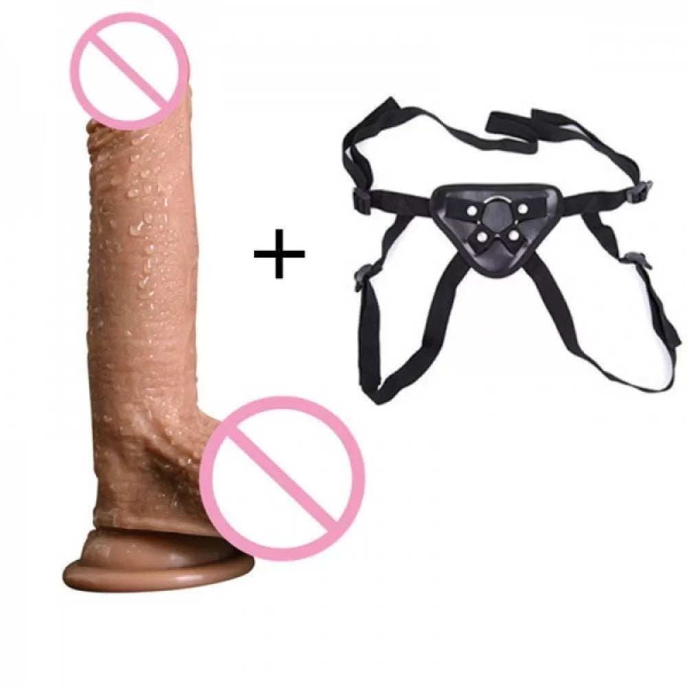 Ultra Yumuşak Dokulu Belden Bağlamalı Penis