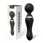 Freeza - Şarjlı 360° Esnek Başlı Vibratör Magic Wand Massager Çok Sessiz Masaj Aleti