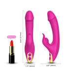 Amant - Şarjlı Aynı Anda G Spot Uyarıcı ve Klitoris Emiş Güçlü Esnek 2 in 1 Rabbit Vibratör