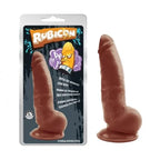 Rubicon - Güçlü Vantuzlu Gerçekçi Yapay Penis Melez Realistik Dildo 22 CM