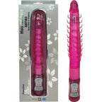 Mole Full Moon Series 12 Hız Titreşimli Kıkırdaklı Tırtıklı Vibratör 28 Cm  Pembe