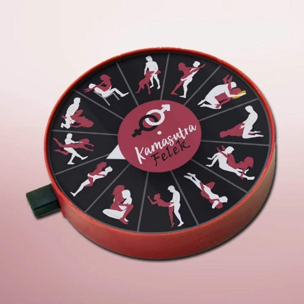 Sens Fantasy Kamasutra Erotik Oyunlar İçin Çeşitli Pozisyon Çarkı - J972