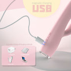 Romance of Spring Şarjlı Isıtmalı Titreşimli İleri Geri Hareketli 3 in 1 Rabbit Vibratör