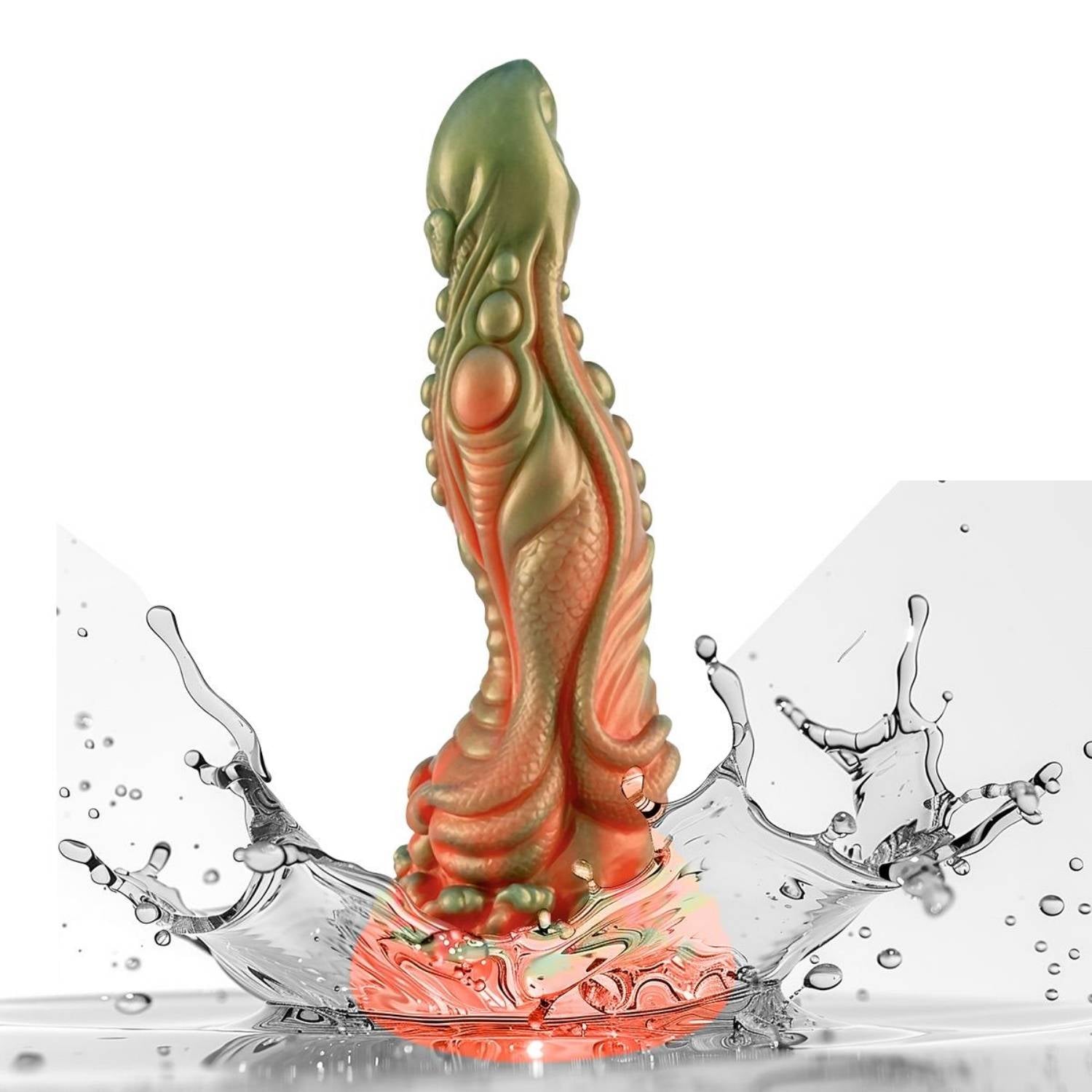 Monster Cock Minotor - Silicone Realistic Animal Bull Dildo Silikon Gerçekçi Doku Boğa Yapay Penis 25x7.2 CM