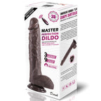 Derek - Şarjlı Uzaktan Kumandalı Isıtmalı İleri Geri Hareketli ve Rotasyonlu Realistik Dildo Gerçekçi Yapay Penis 24 CM