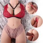 Kate - Büyük Boy Realistik Manken Anal Vajina Çift Girişli 2 in 1 Titreşimli Isıtmalı Suni Vajina Mastürbatör 6 KG