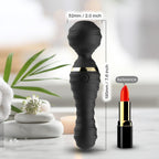 Freexa - Şarjlı 360° Esnek Başlı Vibratör Magic Wand Massager Çok Sessiz Masaj Aleti