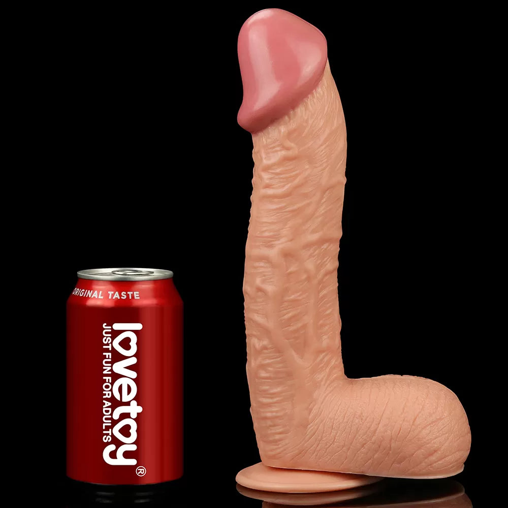 Legendary King Sized - Büyük Boy Kalın Realistik Dildo XXL Size Ekstra Büyük Gerçekçi Yapay Penis 29x5.5 CM
