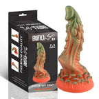 Monster Cock Bukrek - Silicone Realistic Animal Dragon Dildo Silikon Gerçekçi Doku Ejderha Yapay Penis 18.5x5.4 CM