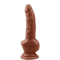 Rubicon - Güçlü Vantuzlu Gerçekçi Yapay Penis Melez Realistik Dildo 18 CM
