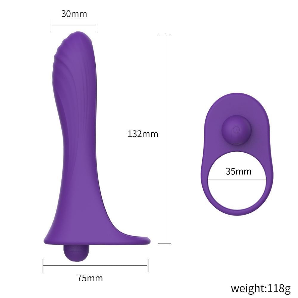 Rool - G Spot Uyarıcı Güçlü Titreşimli Silikon Penis Halkası