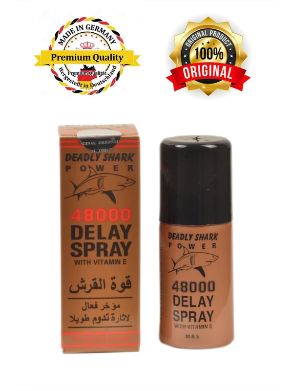 Deadly Shark Delay 48.000 Sprey E Vitaminli Delay Spray
