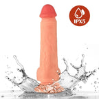Ricky - Kumandalı Vantuzlu Güçlü Titreşimli Gerçekçi Yapay Penis Realistik Dokuda Dildo 20 CM