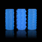 Convex Stimulus - Tırtıklı 3 Farklı Silikon Penis Kılıfı Set 4 CM