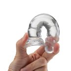 Leo - Ultra Soft Realistic Mini Anal Dildo Yumuşak Doku Gerçekçi Testissiz Realistik Anal Yapay Penis 13 CM