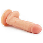 Geliştirilmiş Gerçekçi Yapay Penis Yumuşak Doku Realistik Dildo 20x4 CM