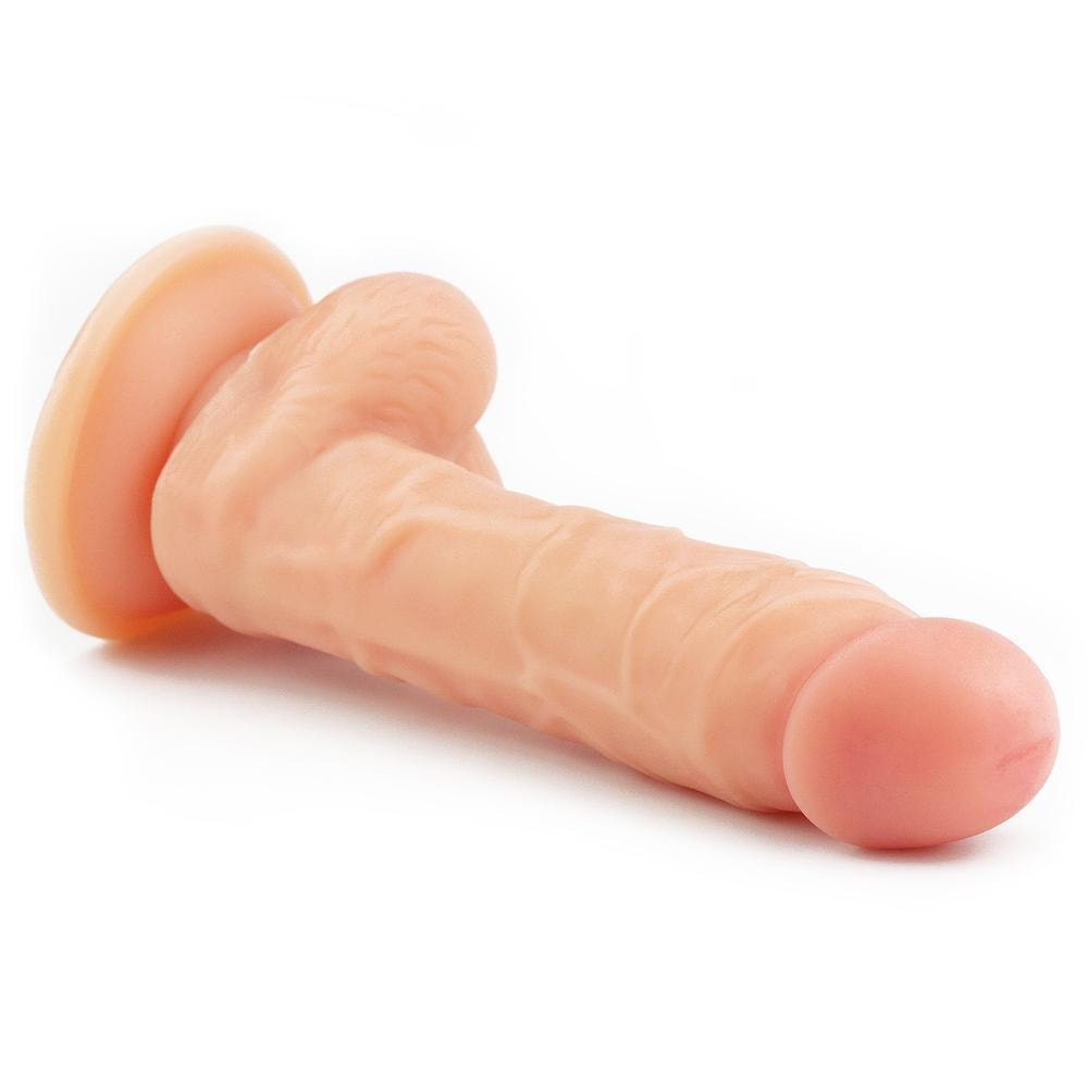 Geliştirilmiş Gerçekçi Yapay Penis Yumuşak Doku Realistik Dildo 20x4 CM