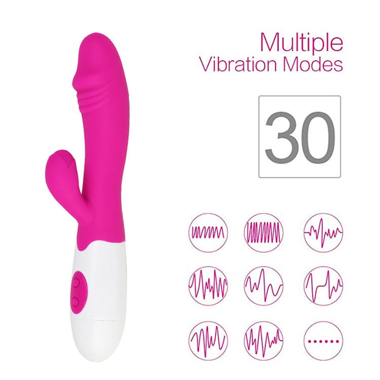 Sora - Pilli Aynı Anda Klitoris ve G-Spot Uyarıcı 2 in 1 Rabbit Vibratör