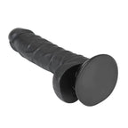 Dana - Güçlü Vantuzlu Siyahi Realistik Dildo Gerçekçi Yapay Penis 19x3.8 CM