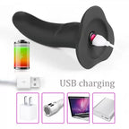 Kablosuz Kumandalı Usb Şarjlı 10 Fonksiyonlu Gspot Ve Anal Uyarıcı Vibratör