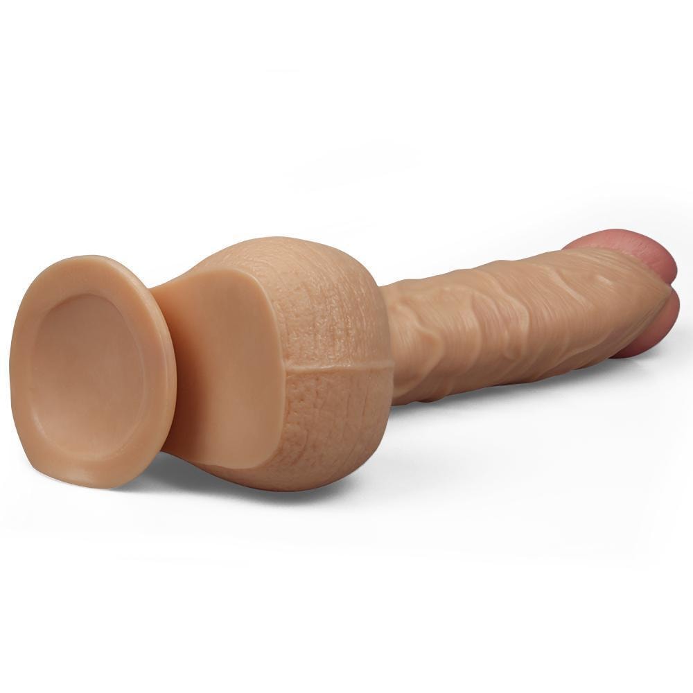 Legendary King Sized - Büyük Boy Kalın Realistik Dildo XXL Size Ekstra Büyük Gerçekçi Yapay Penis 33x5.5 CM