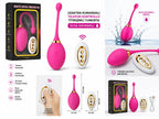 LumiLumi Pink Pearl Vibrating Egg Kablosuz Kumandalı Klitoris ve Vajina Uyarıcı 2 in 1 Vibratör