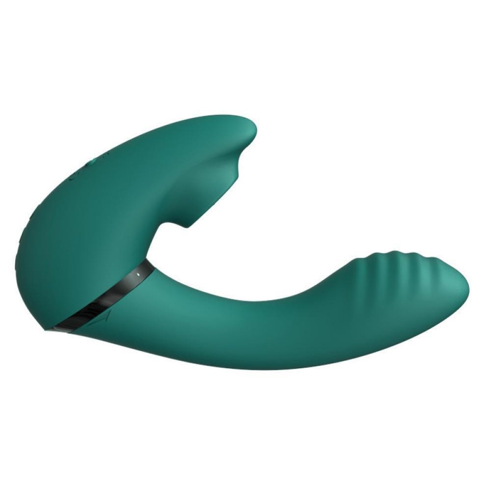 Şarjlı Açısı Ayarlanabilen Dil Hareketli Güçlü Titreşimli Klitoris G Nokta Uyarıcı 2 in 1 Vibratör - SENS SHOP