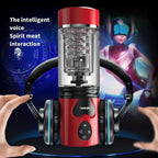 Şarjlı AI Çip Sesli İleri Geri Hareketli ve 360° Dönme Rotasyonlu Vantuzlu Tam Otomatik Mastürbatör - SENS SHOP