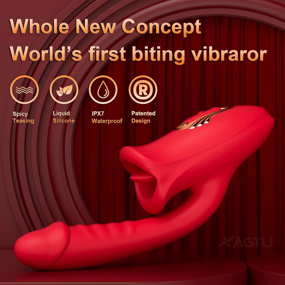 Şarjlı Klitoris Uyarıcı Dil Dudak Hareketli G Nokta Uyarıcı Güçlü Titreşimli 2 in 1 Oral Vibratör - SENS SHOP