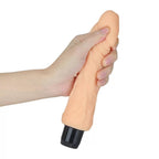 Xtreme Feel - Multi Speed Güçlü Titreşimli Yumuşak Doku Realistik Dildo Testissiz Gerçekçi Yapay Penis 20x3.8 CM - SENS SHOP