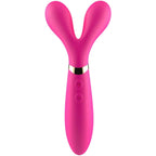 Y Wand - Manyetik Şarjlı Güçlü Titreşimli Eğilebilir Masaj Aleti G Nokta ve Klitoris Uyarıcı 3 in 1 Vibratör - SENS SHOP