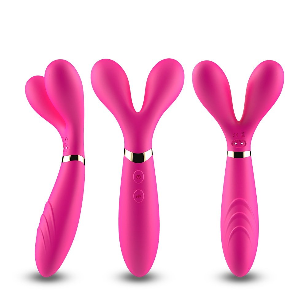 Y Wand - Manyetik Şarjlı Güçlü Titreşimli Eğilebilir Masaj Aleti G Nokta ve Klitoris Uyarıcı 3 in 1 Vibratör - SENS SHOP