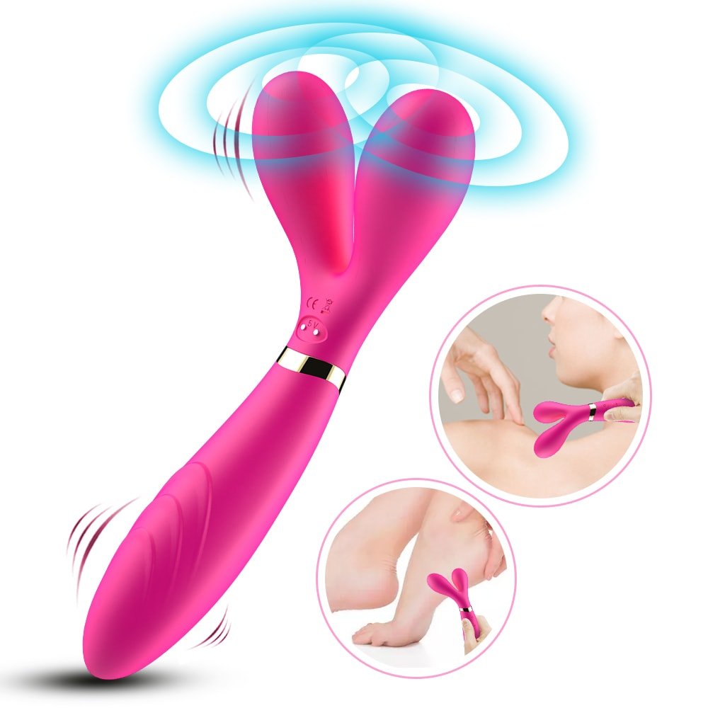 Y Wand - Manyetik Şarjlı Güçlü Titreşimli Eğilebilir Masaj Aleti G Nokta ve Klitoris Uyarıcı 3 in 1 Vibratör - SENS SHOP