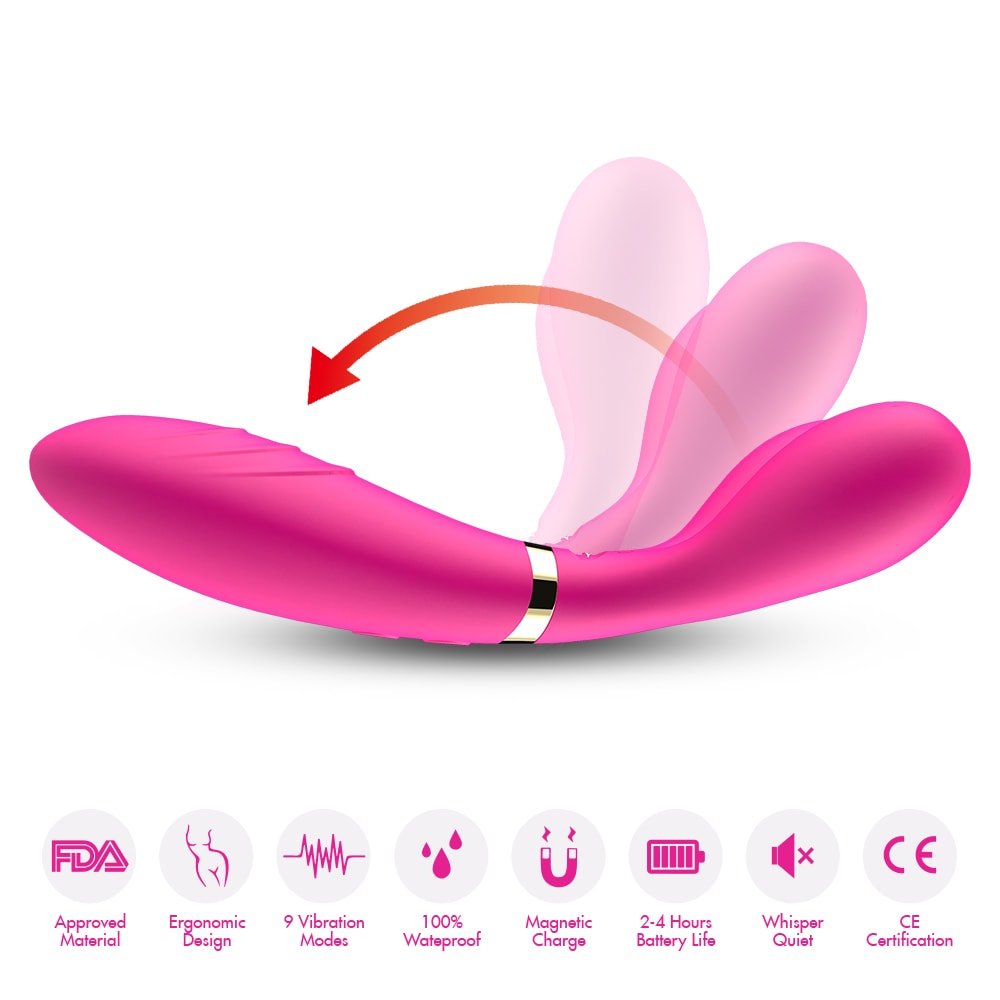 Y Wand - Manyetik Şarjlı Güçlü Titreşimli Eğilebilir Masaj Aleti G Nokta ve Klitoris Uyarıcı 3 in 1 Vibratör - SENS SHOP