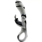 ZERA Tutma Aparatlı Klitoris ve G-Spot Uyarıcı 2 in 1 Rabbit Vibratör - SENS SHOP